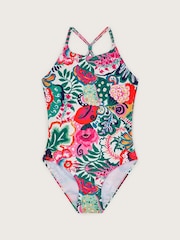 Monsoon Tropical Print Swimsuit - Imagen 1 de 3