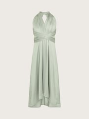 Monsoon Green Monsoon Tia Twist Prom Dress - Image 1 of 3