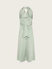 Monsoon Green Monsoon Tia Twist Prom Dress - Image 2 of 3