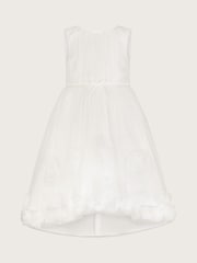 Monsoon Natural Josie 3D Rosette Dress - Image 2 of 4