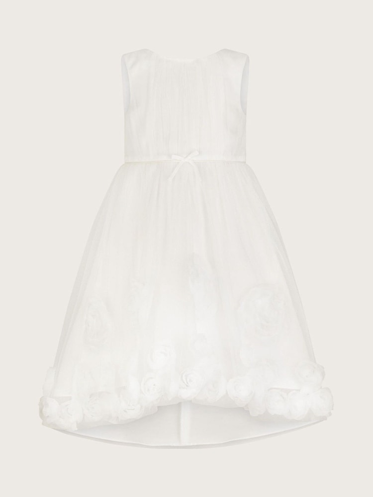Monsoon Natural Josie 3D Rosette Dress - Image 2 of 4