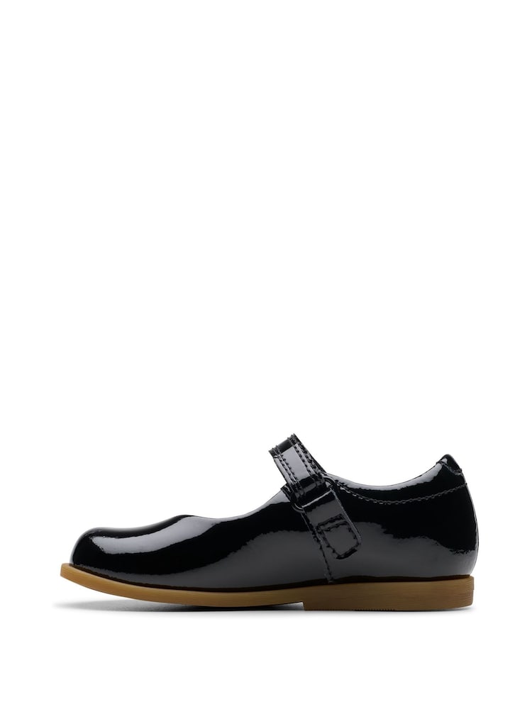 Черный - Clarks Drew Tap Toddler Shoes - Image 2 of 7
