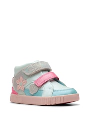 Clarks Blue Standard Fit (F) Oslo Play Toddler Boots - Image 3 of 7
