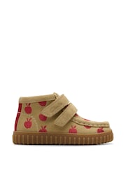 Clarks Apple Print Sde Tor Hill Toddler Boots - Imagen 1 de 7