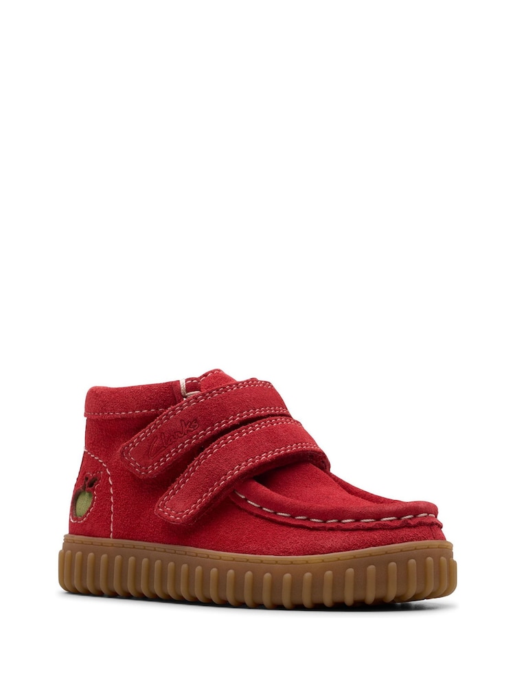 Clarks Red Tor Hill Toddler Boots - Image 1 of 7