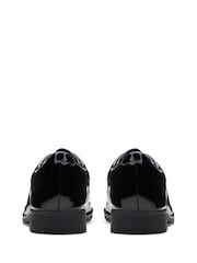Clarks Patent Aubrie Dress Youth Shoes - Image 6 of 7