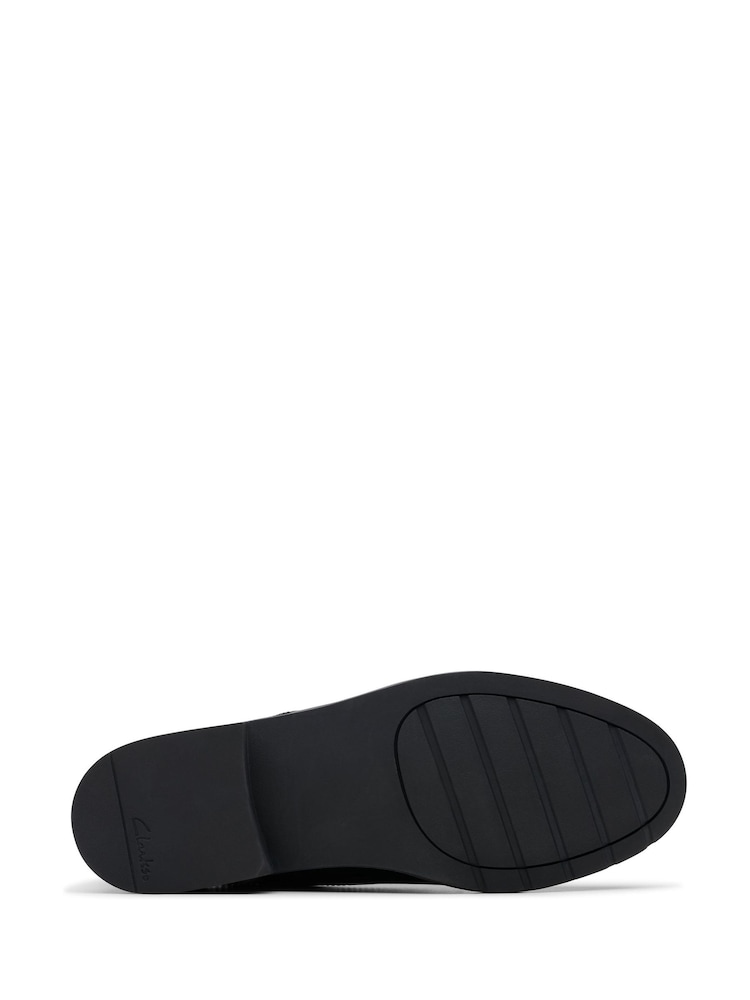 Clarks Patent Aubrie Dress Youth Shoes - Image 7 of 7