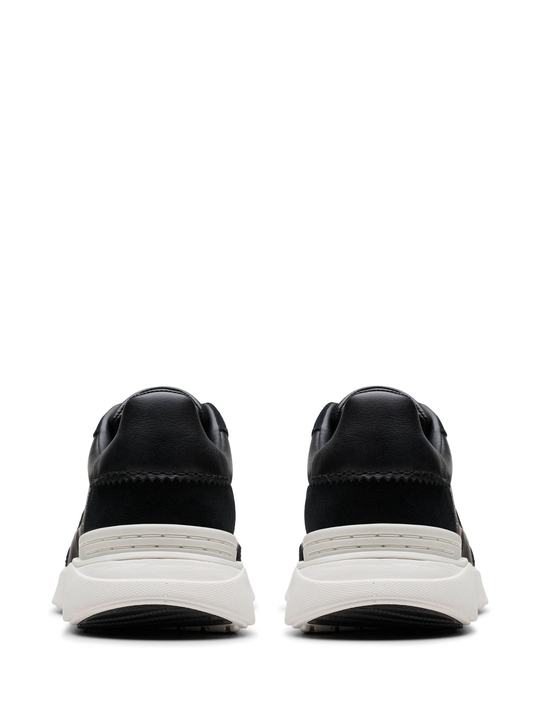 Buy Clarks Black Leather Craft Pace Trainers from Next Romania