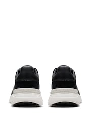 Clarks Black Leather Craft Pace Shoes - Image 6 of 7