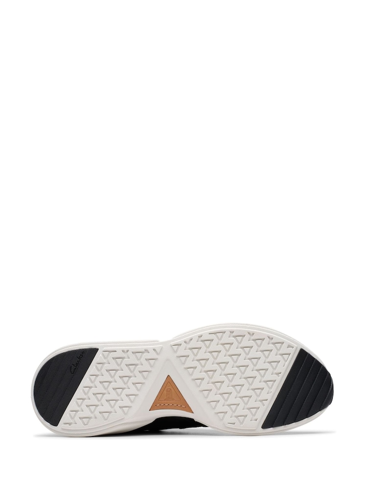 Clarks Black Leather Craft Pace Shoes - Image 7 of 7