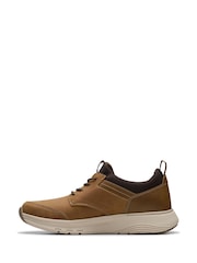 Clarks Brown Motion Trek EZ Shoes - Image 2 of 7