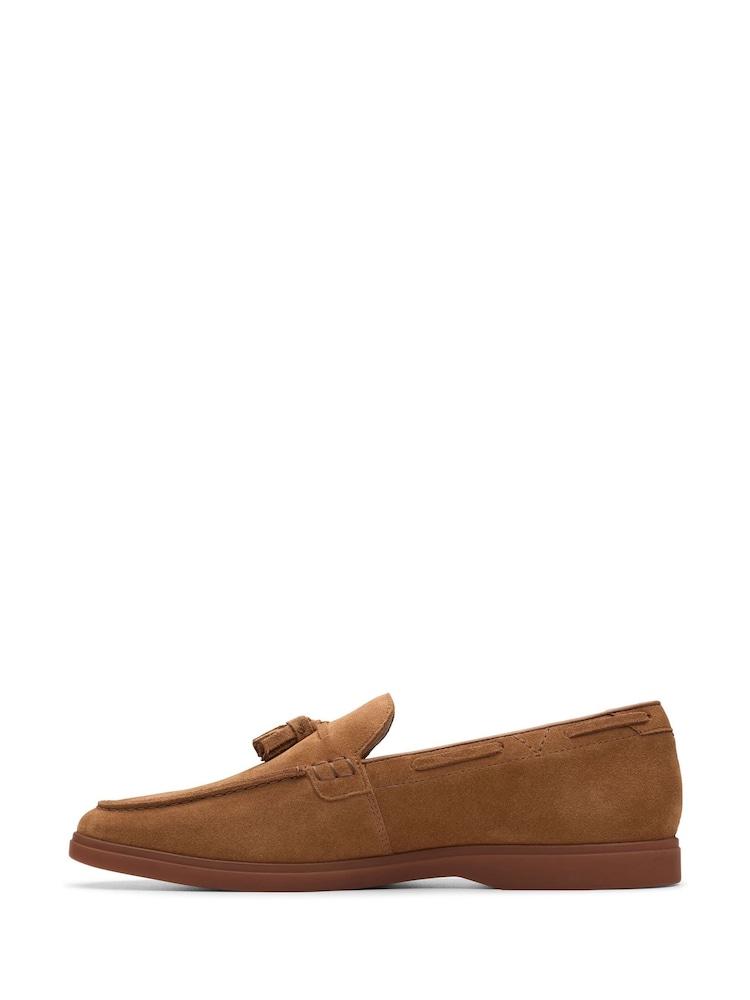 rjava - Clarks Semiš Torford Tassel čevlji - Slika 2 iz 7 rjava - Clarks Semiš Torford Tassel čevlji - Slika 2 iz 7