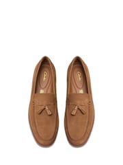 Clarks Brown Suede Torford Tassel Shoes - Image 5 of 7