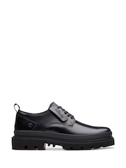 Clarks usnjeni čevlji z vezalkami Badell - Slika 1 iz 7
