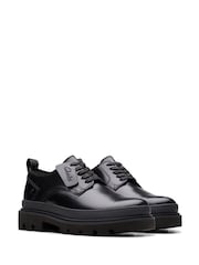 Clarks usnjeni čevlji z vezalkami Badell - Slika 4 iz 7