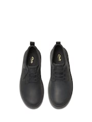 Clarks Black Leather Polden Lace Shoes - Image 6 of 7