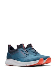 modra - Čevlji Clarks Motion Trek EZ - Slika 4 iz 7