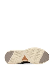Clarks Grey Leather Craft Pace Shoes - Image 7 of 7