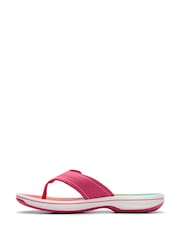 Clarks Pink Ombre Brinkley Reyna Sandals - Image 2 of 6