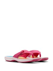 Clarks Pink Ombre Brinkley Reyna Sandals - Image 4 of 6