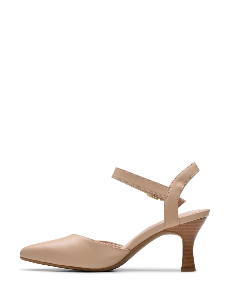 Natural - Clarks Leather Kataleyna Cora Shoes - Imagen 2 de 7 Natural - Clarks Leather Kataleyna Cora Shoes - Imagen 2 de 7