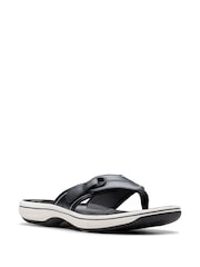 Clarks Black Ombre Brinkley Reyna Sandals - Image 3 of 7