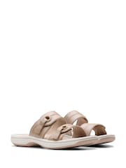 Clarks Natural Brinkley Maye Sandals - Image 4 of 7