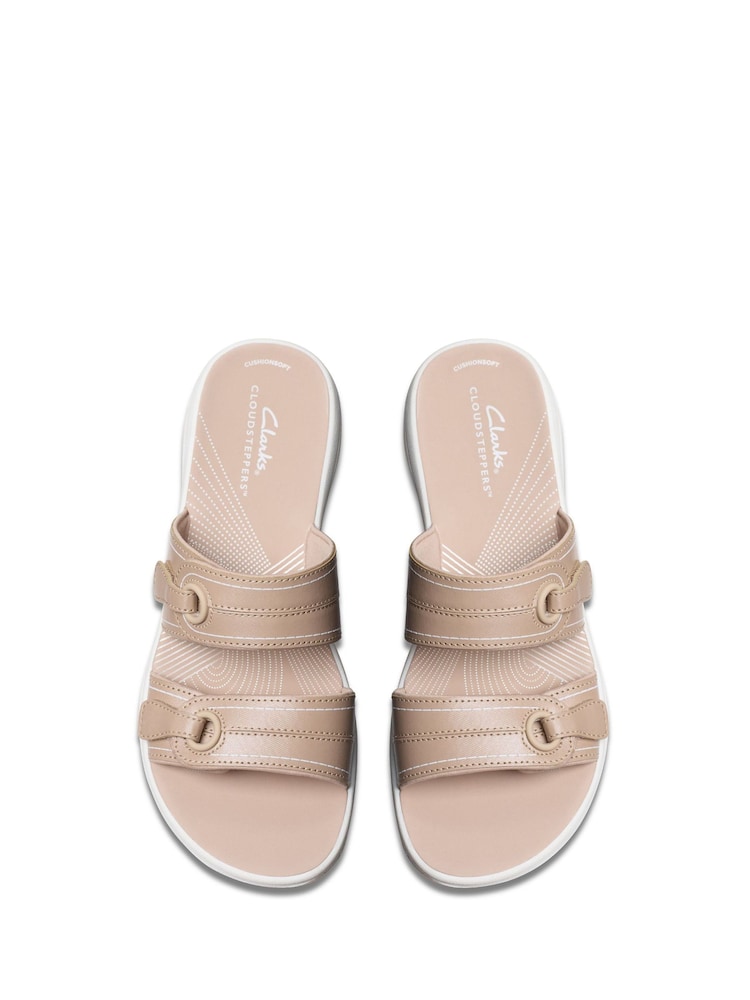 Clarks Natural Brinkley Maye Sandals - Image 5 of 7