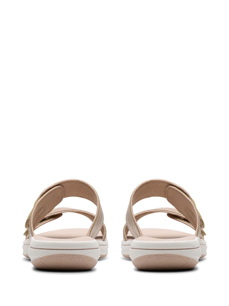 Clarks Natural Brinkley Maye Sandals - Image 6 of 7