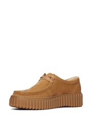Clarks Brown Nubuck Torhill Bee Shoes - Image 4 of 7