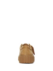 Clarks Brown Nubuck Torhill Bee Shoes - Image 6 of 7
