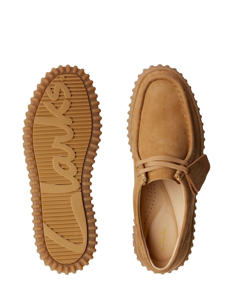 Clarks Brown Nubuck Torhill Bee Shoes - Image 7 of 7