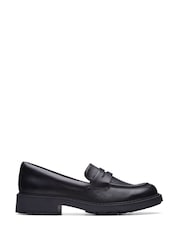 Clarks Black Leather Orinoco2 Penny Shoes - Image 1 of 7