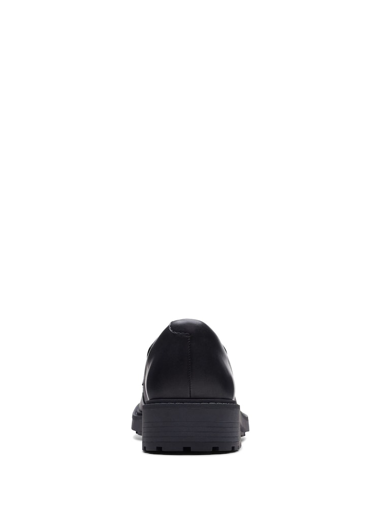 Clarks Black Leather Orinoco2 Penny Shoes - Image 6 of 7