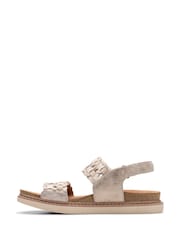 Clarks Metallic Arwell Glide Sandals - Image 2 of 7