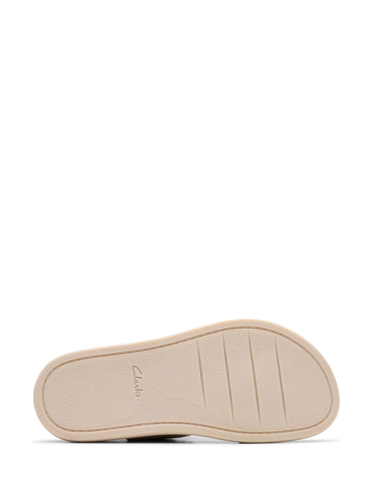 Clarks Metallic Arwell Glide Sandals - Image 7 of 7