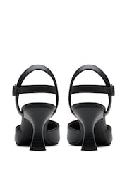 Clarks Black Narrow Fit  (E) Leather Kataleyna Cora Shoes - Image 5 of 7
