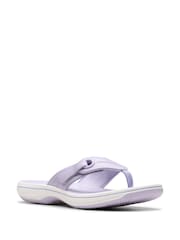Clarks Purple Ombre Brinkley Reyna Sandals - Image 3 of 6