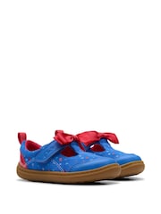 Clarks Print Roal Dahl ash Bow Toddler Shoes - Image 4 of 7