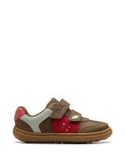 Clarks Green Flash Garden Toddler Shoes - Image 1 of 7