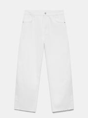 Mint Velvet White Tapered Barrel Jeans - Image 7 of 8