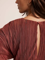 Mint Velvet Red Beach Plisse Set - Image 3 of 8