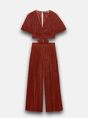 Mint Velvet Red Beach Plisse Set - Image 7 of 8