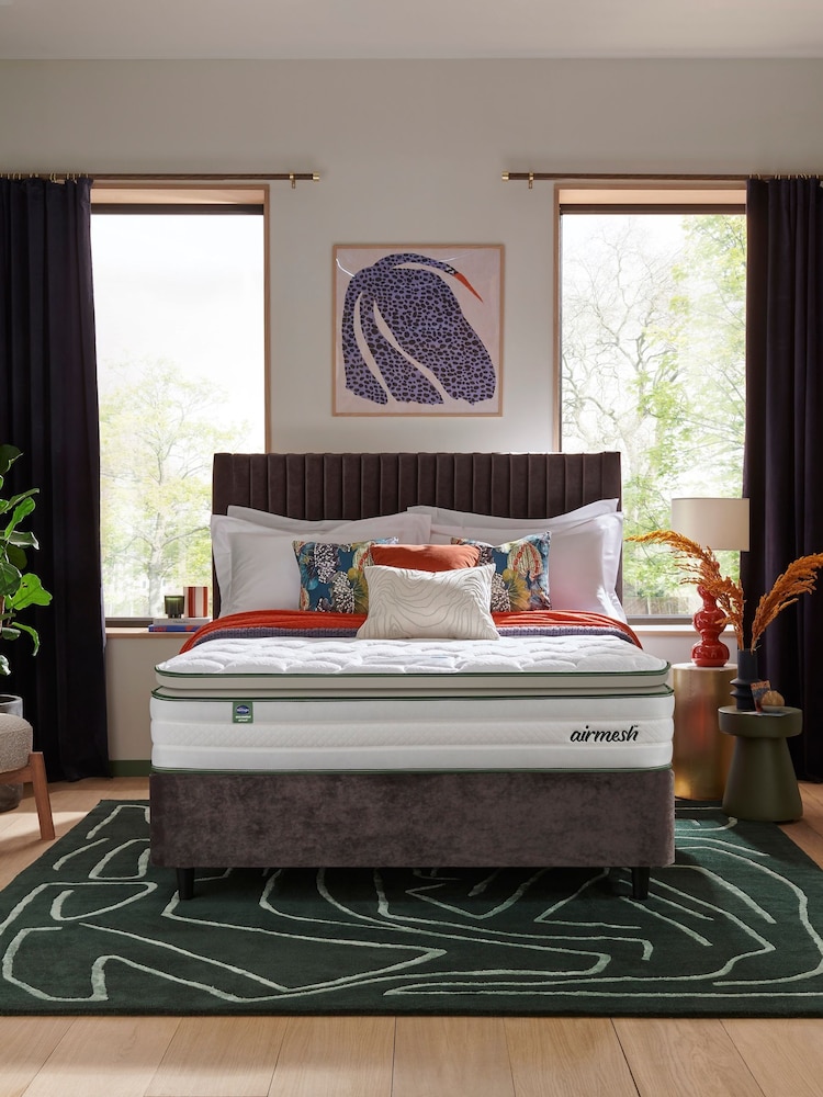 Silentnight Comfort Airmesh 2000 Pillowtop Mattress - Image 1 of 4