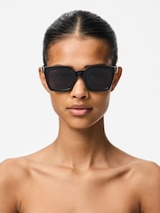 PIECES Black Tinted Sunglasses - Image 4 of 5