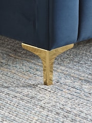 Birlea Midnight Blue Olive Upholstered Bed - Image 6 of 8