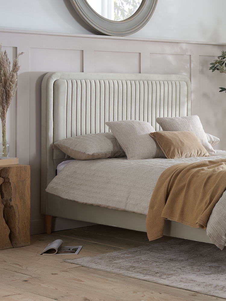 Birlea Warm Stone Gina Upholstered Bed - Image 1 of 5