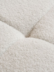 Birlea White Milo Boucle 2 Seater Modular Sofa - Image 3 of 5