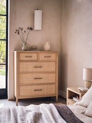 Willis & Gambier Brown Casera 3 + 2 Drawer Chest - Image 2 of 6