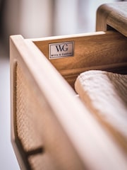 Willis & Gambier Brown Casera 3 + 2 Drawer Chest - Image 4 of 6